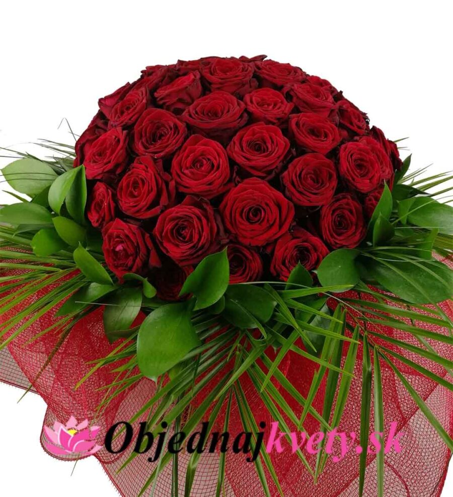 Kytica červených ruží Senza
