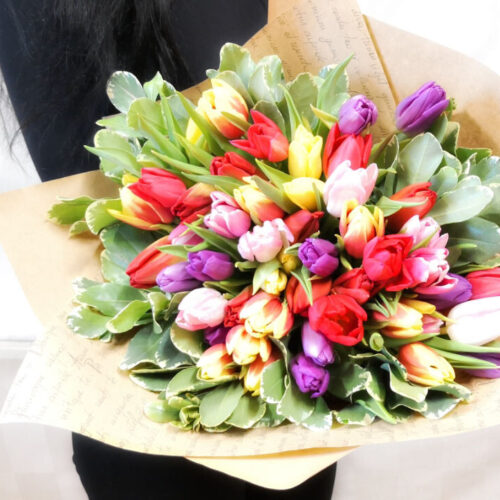 Kytica farebných tulipánov – Obrázok 4