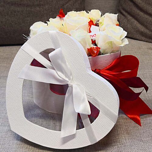 Flower box sladkosti a ruže Lia – Obrázok 2
