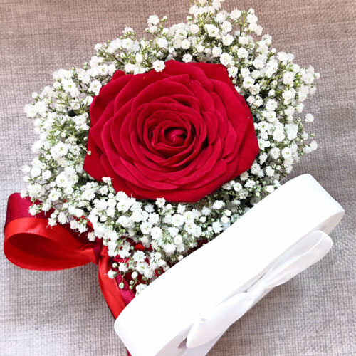 Flower box jedna ruža Love – Obrázok 3