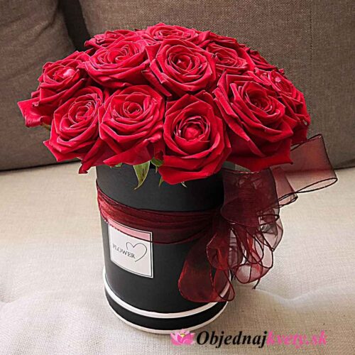 Kvetinový box Red Naomi