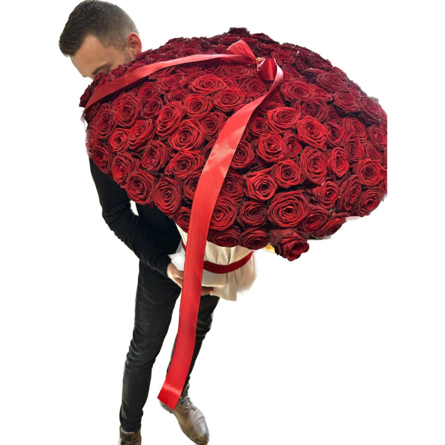 Kytica z 250 ruží
