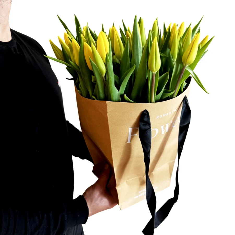 Tulipánova kytica žltá - Image 4