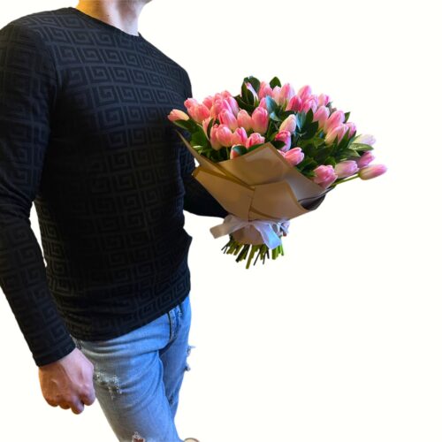 Ružové tulipány Denda – Obrázok 3
