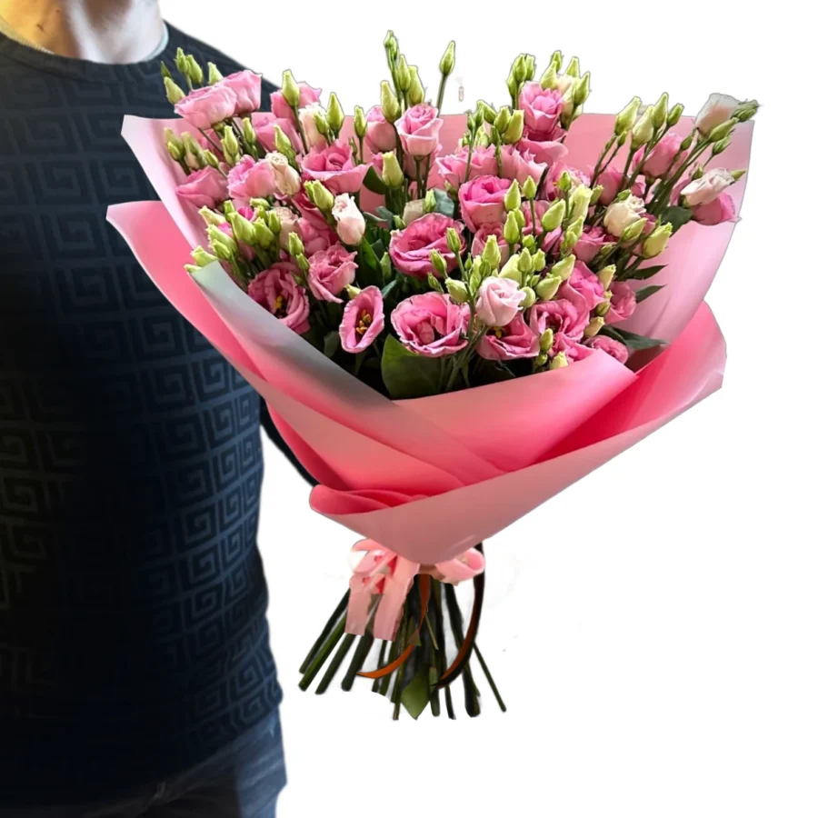 Mono kytica ružová eustoma