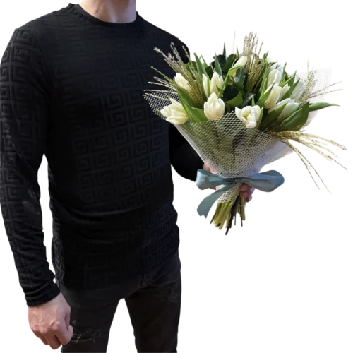 kytica bielych tulipánov Volt – Obrázok 2