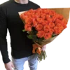 Kytica oranžových ruží