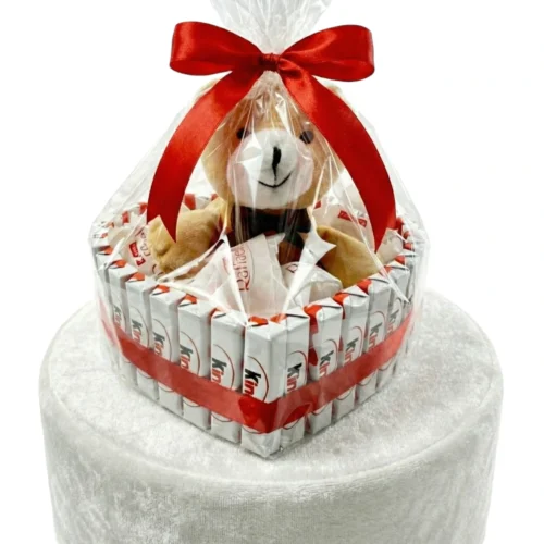 Sladký box kinder s mackom – Obrázok 3